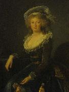 eisabeth Vige-Lebrun Portrait of Maria Teresa of Naples and Sicily Germany oil painting artist